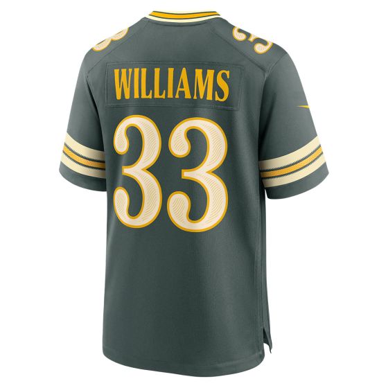 Men Green Bay Packers #33 Evan Williams Rivalries green  Nike 2026 NFL Game Jersey